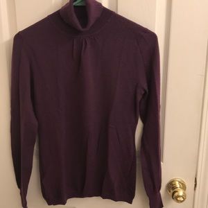🌸2 for $15🌸 EUC Plum Turtleneck